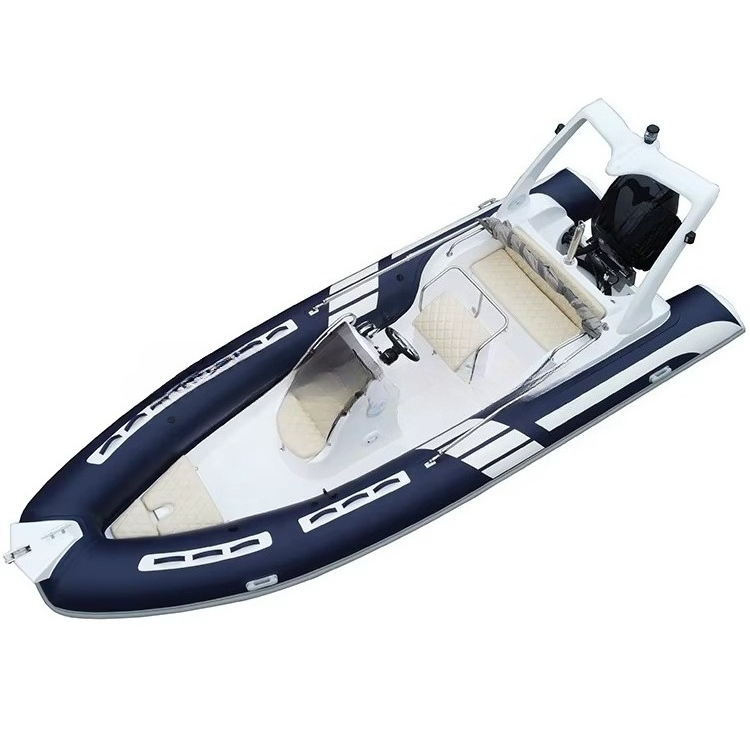 Blue Color 19 Foot PVC air Pon - đánh giá và giá Fishing Boat Fiberglass