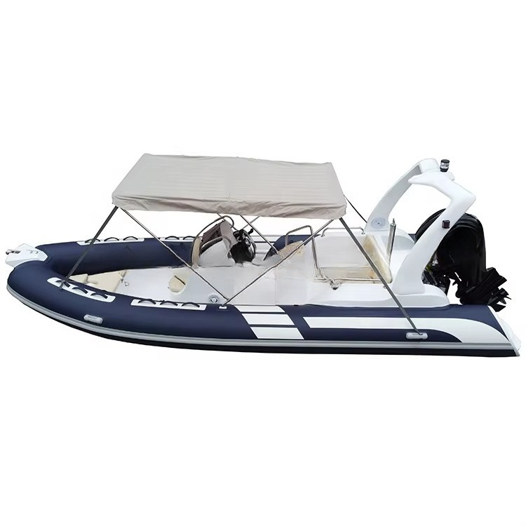 Blue Color 19 Foot PVC air Pon - đánh giá và giá Fishing Boat Fiberglass
