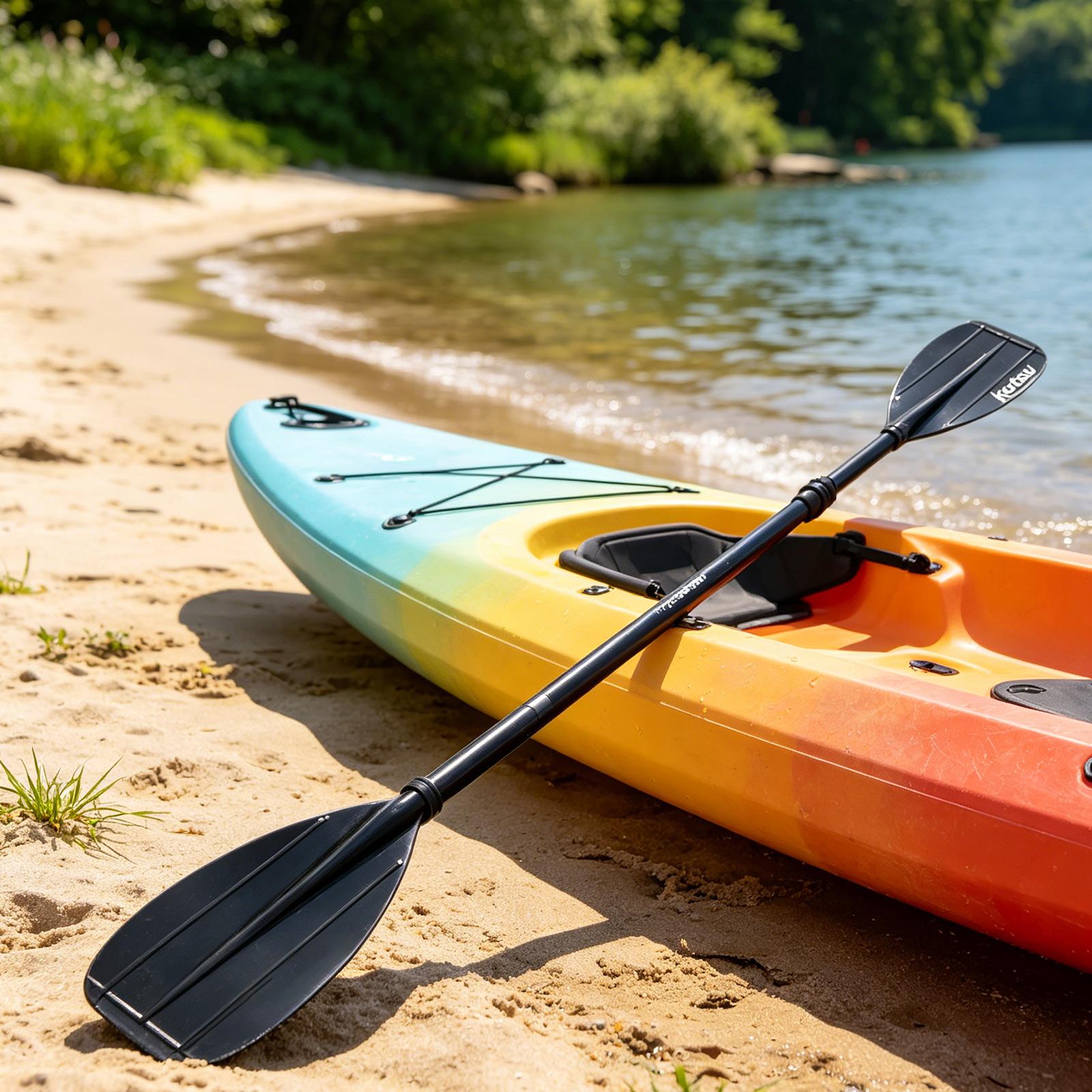 2-Section Carbon Fiber Kayak P - đánh giá và giá Fishing Boat Oar