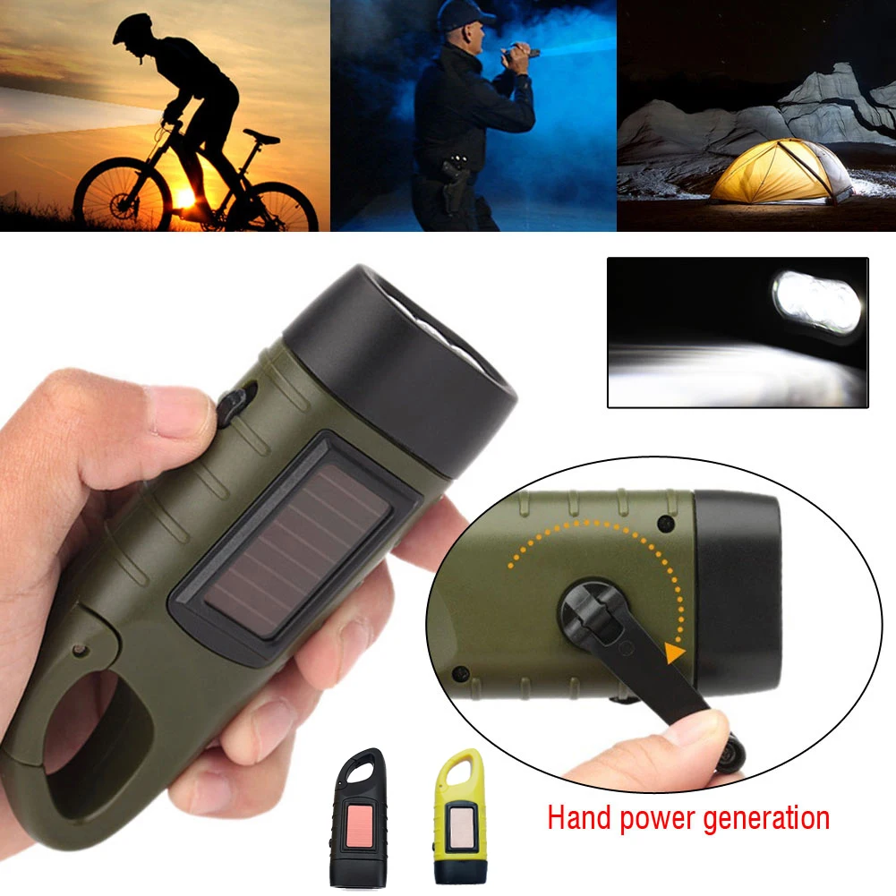 LED Flashlight Hand Crank Sola - đánh giá và giá Fishing Boat Navigation Light