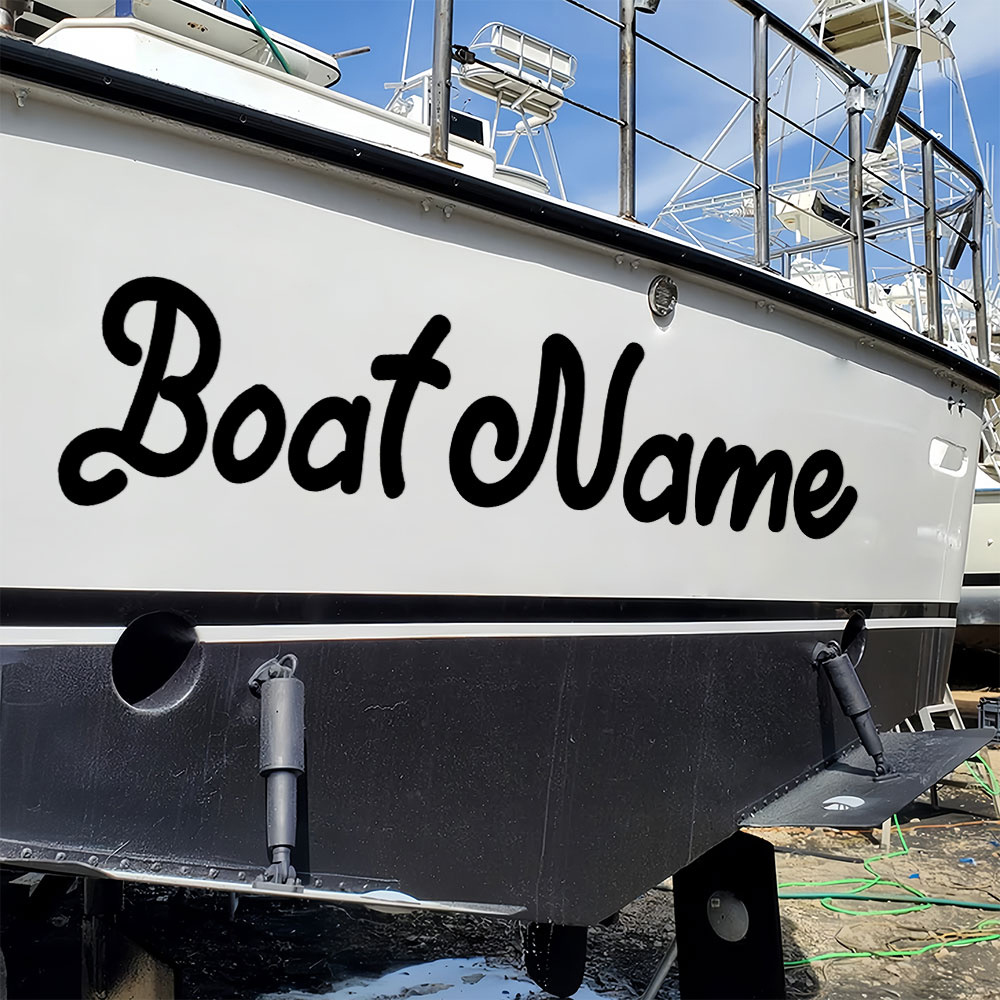 1PC Boat Stickers Customised W - đánh giá và giá Fishing Boat Oar