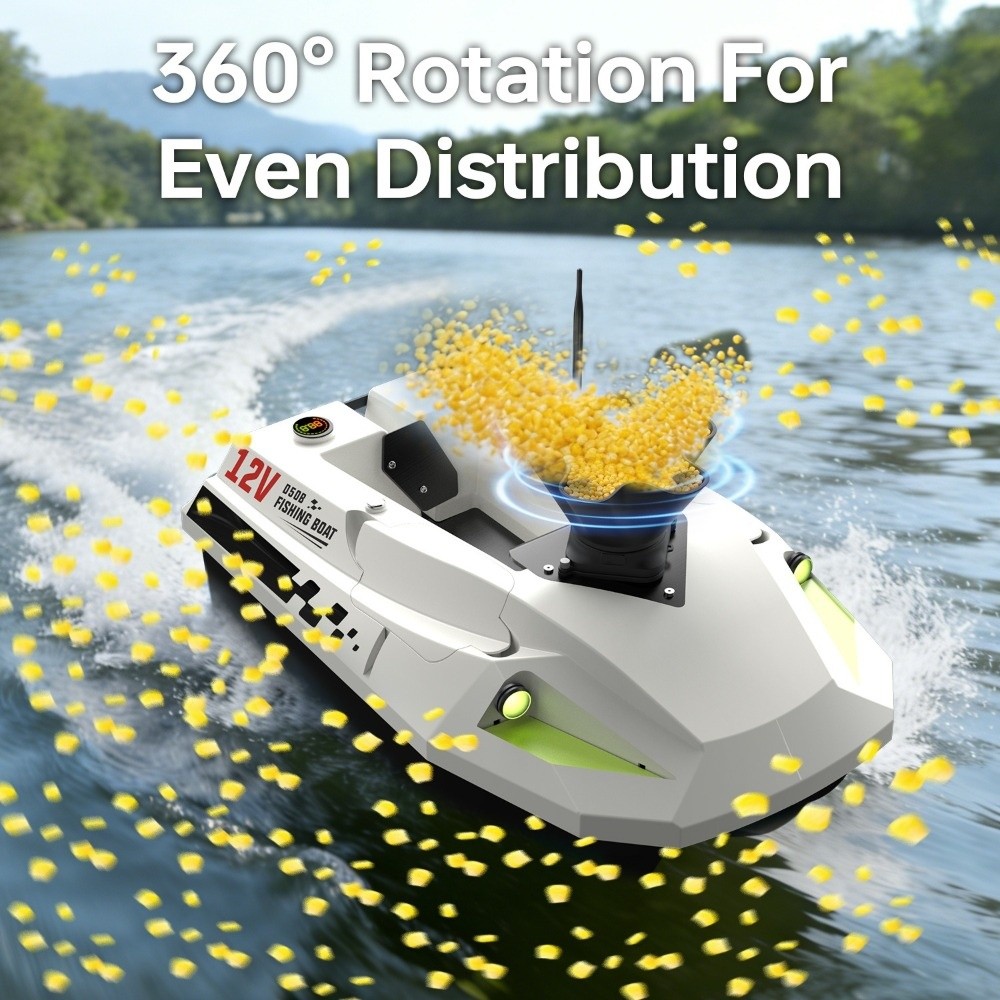 2.4GHz Wireless RC Boat Bait D - đánh giá và giá Fishing Boat Anchor Winch